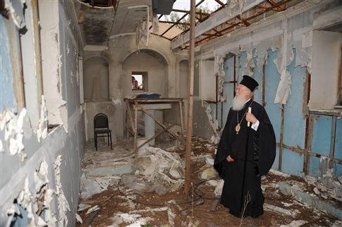 Τουρκία: Συνεχίζει ανενόχλητη το πλιάτσικο Χριστιανικών Εκκλησιών EXTRAS - 2007, Αιφνιδιαστική κατεδάφιση της σκεπής της Μονής Χριστού Σωτήρος από το Δασαρχείο Χάλκης