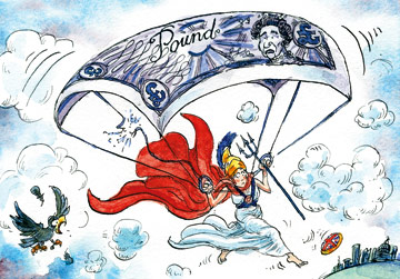 ΕΙΚΟΝΑ - Βρετανική λίρα Ο πόλεμος της στερλίνας